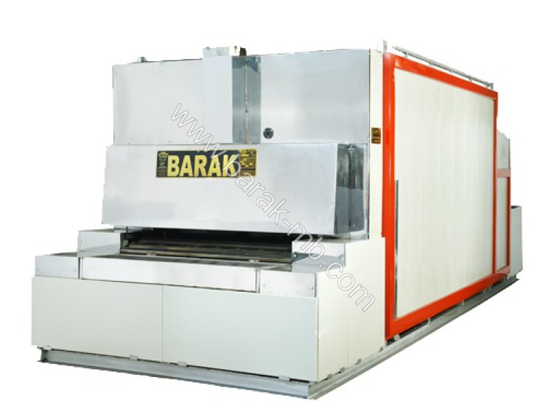 Circulating oven for toasted flour